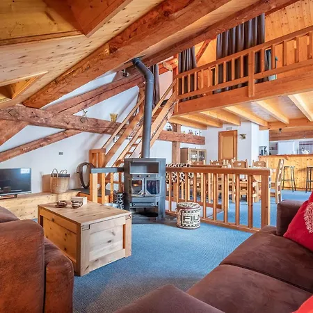 公寓 La Chapelle Aux Pieds Des Pistes *