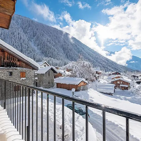 公寓 La Chapelle Aux Pieds Des Pistes